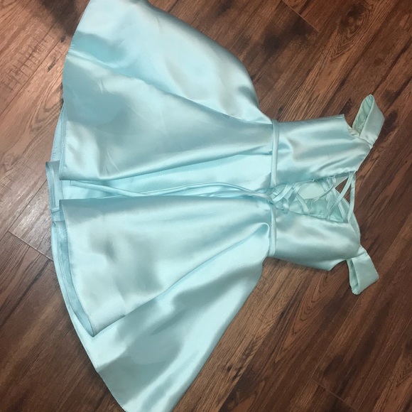 Sherri hill short prom dress with corset backing - Picture 2 of 6